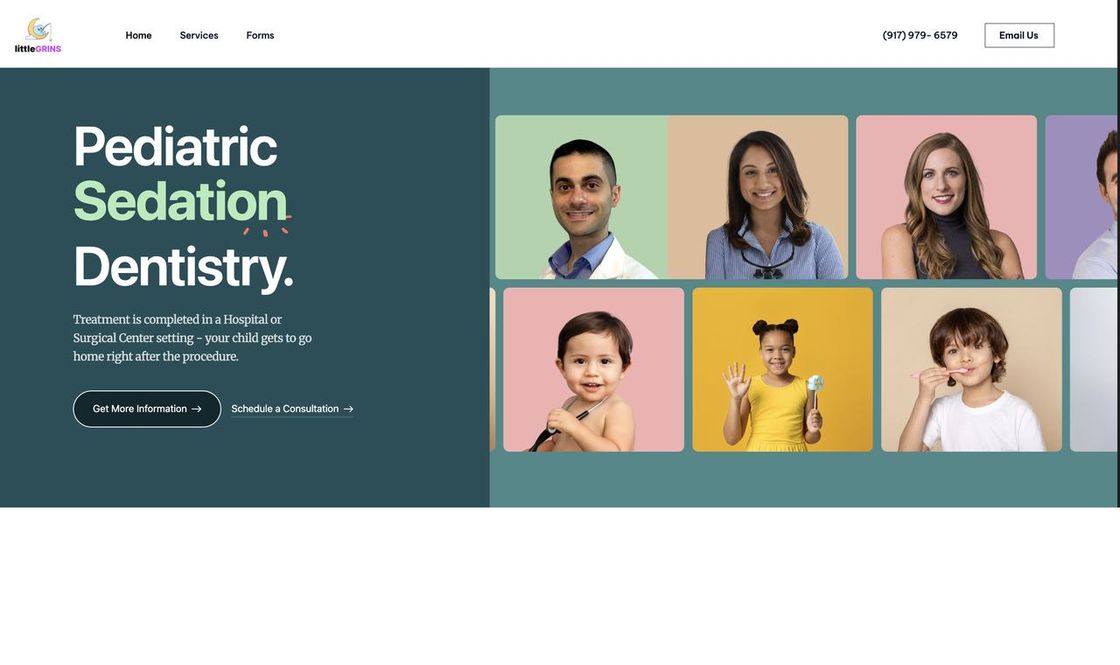 The littleGRINS homepage Scope built
